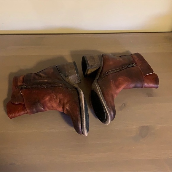 Freebird by Steven “Che” Cognac Brown Handcrafted Leather Boots - Women’s Size 6 - Picture 7 of 10